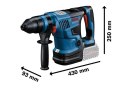 MŁOT UDAROWY OBROTOWY SDS+ GBH 18V-34CF 0*AH BOSCH