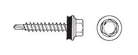 WKRĘT SAMOWIERTNY 4.8*50MM RAL 3011 UN