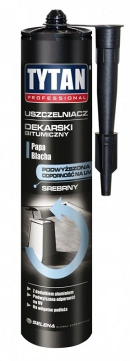 USZCZELNIACZ DEKARSKI KAUCZUKOWY TYTAN 280ML BEZBARWNY TYTAN
