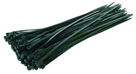 OPASKI PLASTIKOWE PA6.6 100SZT. CZARNE 200*2.5 EPM