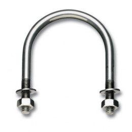 CYBANT UCHWYT PRĘTOWY INOX DO RUR 22MM INOX ROBUR