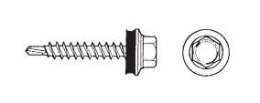 WKRĘT SAMOWIERTNY 4.8*50MM RAL 9005 UN