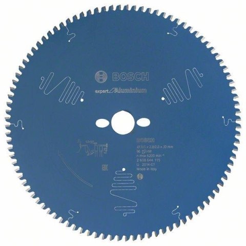 TARCZA PILARSKA EXPERT FOR ALUMINIUM 305*30*2.8 96 T BOSCH