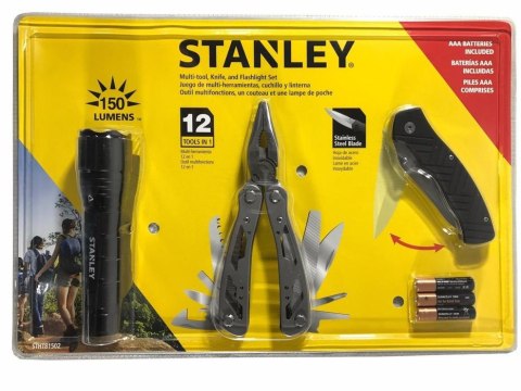 ZESTAW SURVIVALOWY, LATARKA,NÓZ,MULTITOOL STANLEY ZESTAW SURVIVALOWY, LATARKA,NÓZ,MULTITOOL STANLEY