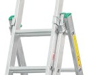 DRABINA ALUMINIOWA 3-ELEMENTOWA 675CM 10+10+10 SZCZEBLI DRABEX