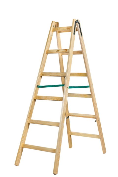 DRABINA DREWNIANA BRAKET STANDARD 2X6 SZCZEBLI 182CM BRAKET DRABINA DREWNIANA BRAKET STANDARD 2X6 SZCZEBLI 182CM BRAKET