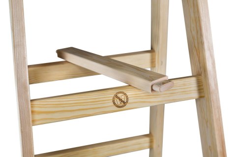 DRABINA DREWNIANA BRAKET STANDARD 2X6 SZCZEBLI 182CM BRAKET DRABINA DREWNIANA BRAKET STANDARD 2X6 SZCZEBLI 182CM BRAKET