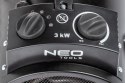NAGRZEWNICA ELEKTRYCZNA 3KW PRZEMYSŁOWA REGULACJA USTAWIENIA NEO