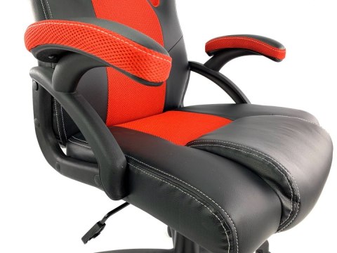 ..Fotel obrotowy do biurka CARRERA M ST RED PU Lugano ..Fotel obrotowy do biurka CARRERA M ST RED PU Lugano