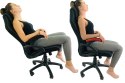 Fotel obrotowy do biurka CARRERA M RED FABRIC GAMER OUTLET Lugano