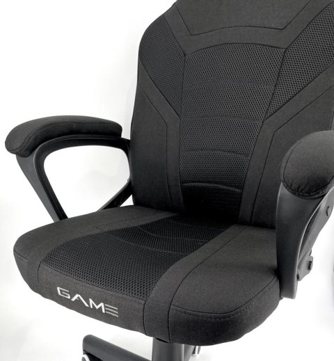 Fotel obrotowy do biurka MARIO BLACK FULL Fabric Lugano Fotel obrotowy do biurka MARIO BLACK FULL Fabric Lugano