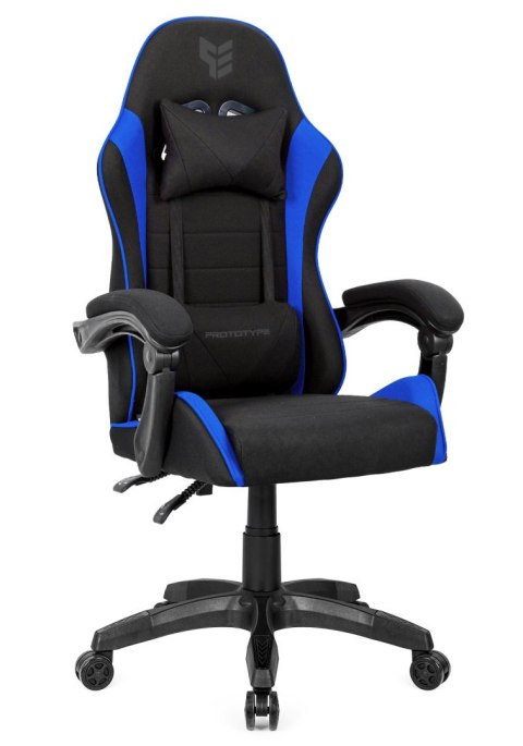 Fotel obrotowy gamingowy HERO ENZO BLUE FABRIC Prototype Fotel obrotowy gamingowy HERO ENZO BLUE FABRIC Prototype