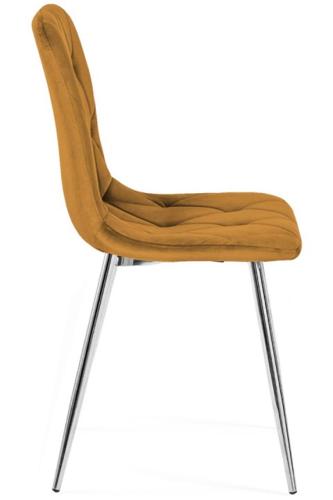 Krzesło tapicerowane BORGO VELVET TRUFLE SILVER Lugano Krzesło tapicerowane BORGO VELVET TRUFLE SILVER Lugano
