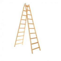 DRABINA DREWNIANA MALARSKA DWUSTRONNA 2x10* BEST TOOLS BEST TOOLS