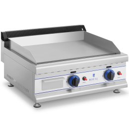 Grill podwójny gładki gazowy na gaz LPG / Propan-Butan 2 x 3000 W 30 mbar Royal Catering