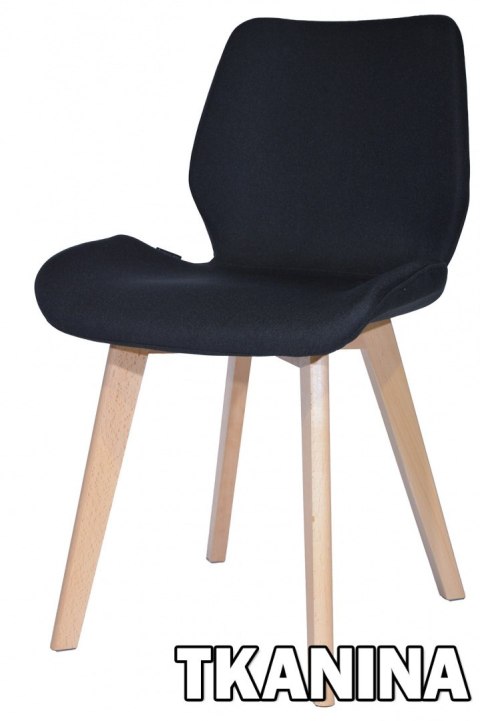 Krzesło tapicerowane SOPHIA FABRIC BLACK Lugano Krzesło tapicerowane SOPHIA FABRIC BLACK Lugano