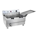 Smażalnik do pączków lub ryb z półką DWA KOSZE 24L Royal Catering