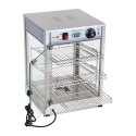 Witryna grzewcza ekspozycyjna 850W szerokość 35,5cm Royal Catering