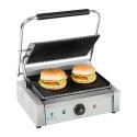 Grill kontaktowy dwustronny ryflowany PANINI Royal Catering