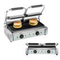 Grill kontaktowy podwójny dwustronny ryflowany Royal Catering