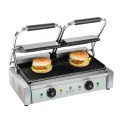 Grill kontaktowy podwójny dwustronny ryflowany Royal Catering