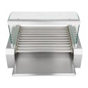Grill rolkowy z pokrywą roller grill podgrzewacz do parówek 11 rolek Royal Catering