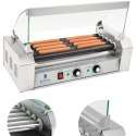 Grill rolkowy z szybą Roller grill z rolkami z teflonu 5T Royal Catering