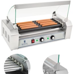 Grill rolkowy z szybą Roller grill z rolkami z teflonu 5T Royal Catering