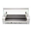 Grill rolkowy z szybą Roller grill z rolkami z teflonu 5T Royal Catering