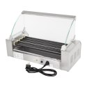 Grill rolkowy z szybą Roller grill z rolkami z teflonu 5T Royal Catering