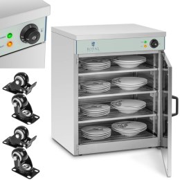 Podgrzewacz do talerzy HoReCa szafka grzewcza z kółkami 53x60x76,5cm Royal Catering