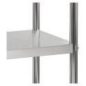 Regał ze stali nierdzewnej gastronomiczny 120x48,5x155cm Royal Catering