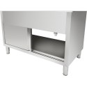 Zlew zlewozmywak basen nierdzewny stalowy do kuchni szer. 120cm Royal Catering