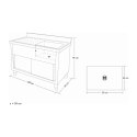 Zlew zlewozmywak basen nierdzewny stalowy do kuchni szer. 120cm Royal Catering