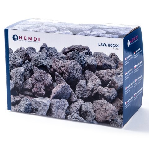 Kamień lawowy do grilla gazowego 3kg - Hendi 152706 Hendi