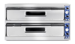 Piec do pizzy podwójny Slim Line 2x3 pizze 6000W - Hendi 226933 Hendi