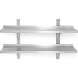 Półka wisząca przestawna podwójna 120cm - Hendi 811733 Hendi