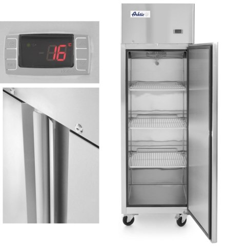 Szafa mroźnicza zamrażarka gastronomiczna 1-drzwiowa Profi Line 410L - Hendi 233115 Hendi