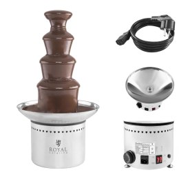 Fontanna do FONDUE z czekolady stalowa 4 piętra 230W Royal Catering