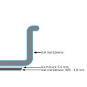 Garnek średni z pokrywką Budget Line 32 l 400x260 - Hendi 832851 Hendi