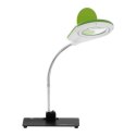 Lampka biurkowa LED bezcieniowa ze szkłem powiększającym 5x/10x - Zielona Stamos Soldering