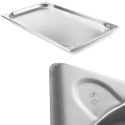 Pojemnik GN 1/1 stalowy Kitchen Line wys. 20 mm - Hendi 806104 Hendi