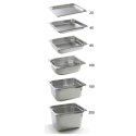 Pojemnik GN 1/1 stalowy Kitchen Line wys. 20 mm - Hendi 806104 Hendi