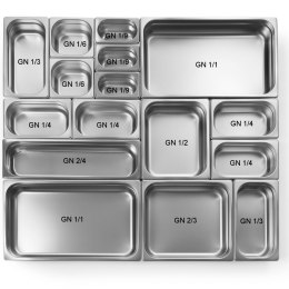 Pojemnik GN 1/4 stal nierdzewna Profi Line wys. 150 mm - Hendi 801611 Hendi