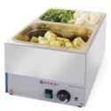 Pojemnik GN z grilamidu do wysokich temperatur GN 1/9 wys. 100 mm - Hendi 869772 Hendi